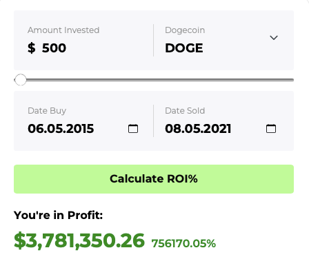 DOGE ROI